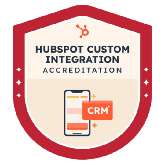 Custom Integration HubSpot Accreditation