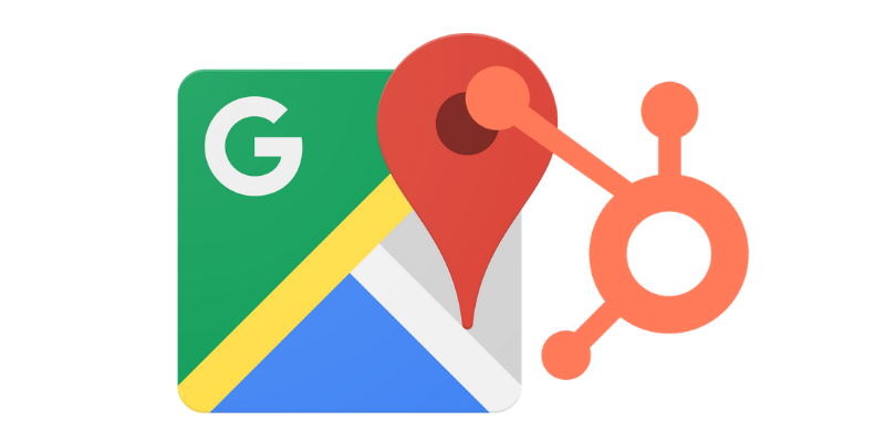 Hubspot integrations page- google maps