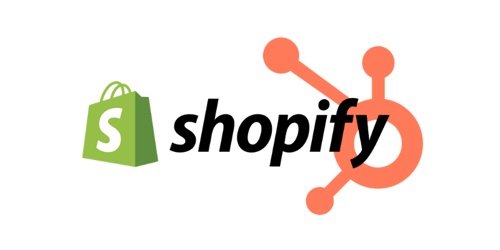 Hubspot integrations page- shopify