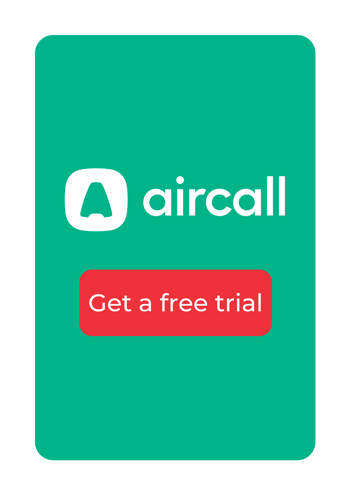 Request your free trial for Aircall's platform